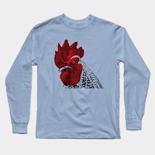 Minimalist Rooster Long Sleeve T-Shirt